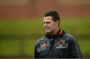 28 August 2017; Munster director of rugby Rassie Erasmus during Munster Rugby Squad Training at the University of Limerick in Limerick. Photo by Diarmuid Greene/Sportsfile