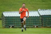 28 August 2017; Conor Murray of Munster trains separately from team-mates during Munster Rugby Squad Training at the University of Limerick in Limerick. Photo by Diarmuid Greene/Sportsfile