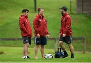 28 August 2017; Performance analyst George Murray, scrum coach Jerry Flannery, and head of fitness Aled Walters during Munster Rugby Squad Training at the University of Limerick in Limerick. Photo by Diarmuid Greene/Sportsfile