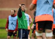 28 August 2017; Ian Keatley of Munster during Munster Rugby Squad Training at the University of Limerick in Limerick. Photo by Diarmuid Greene/Sportsfile