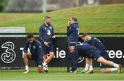 28 August 2017; Republic of Ireland manager Martin O'Neill speaking to Jonathan Walters during the Republic of Ireland Squad Training at FAI NTC in Abbotstown, Dublin. Photo by Eóin Noonan/Sportsfile