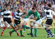 29 May 2012; Peter O'Mahony, Ireland XV, is tackled by Felipe Contepomi, Barbarians. Rugby International, Barbarians v Ireland XV, Kingsholm, Gloucester, England. Picture credit: Matt Impey / SPORTSFILE