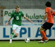 29 May 2012;James McClean , Republic of Ireland, in action against Tuscan Selection. International Friendly, Tuscan Selection v Republic of Ireland, Stadio Melani, Pistoia, Italy. Picture credit: David Maher / SPORTSFILE