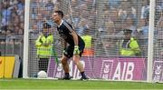 27 August 2017; Dublin goalkeeper and captain Stephen Cluxton during the GAA Football All-Ireland Senior Championship Semi-Final match between Dublin and Tyrone at Croke Park in Dublin. Photo by Ray McManus/Sportsfile