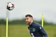 29 August 2017; Daryl Murphy of Republic of Ireland during squad training at the FAI NTC in Abbotstown, Dublin. Photo by David Maher/Sportsfile