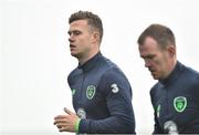29 August 2017; Kevin Long of Republic of Ireland during squad training at the FAI NTC in Abbotstown, Dublin. Photo by David Maher/Sportsfile
