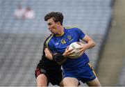 27 August 2017; James Larkin of Roscommon during the All-Ireland U17 Football Championship Final match between Tyrone and Roscommon at Croke Park in Dublin. Photo by Ray McManus/Sportsfile