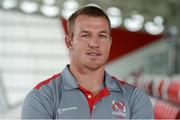 29 August 2017; Jean Deysel of Ulster after a press conference at Kingspan Stadium in Belfast. Photo by Oliver McVeigh/Sportsfile