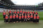 26 August 2017; The Ballintubber U12 team ahead of the GAA Football All-Ireland Senior Championship Semi-Final Replay match between Kerry and Mayo at Croke Park in Dublin. Photo by Daire Brennan/Sportsfile