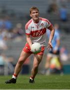 27 August 2017; Richie Mullan of Derry during the Electric Ireland GAA Football All-Ireland Minor Championship Semi-Final match between Dublin and Derry at Croke Park in Dublin. Photo by Piaras Ó Mídheach/Sportsfile