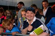 30 August 2017; Dublin supporter Alan McHugh, from Ballymun, during a meet and greet with supporters at Parnell Park in Dublin. Photo by Piaras Ó Mídheach/Sportsfile