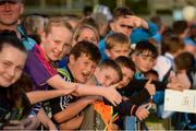 30 August 2017; Supporters during a meet and greet with Dublin footballers at Parnell Park in Dublin. Photo by Piaras Ó Mídheach/Sportsfile