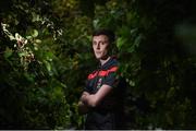 11 September 2017; Diarmuid O'Connor of Mayo poses for a portrait following a press conference ahead of the GAA Football All-Ireland Senior Championship Final at Breaffy House Hotel in Breaffy, Co Mayo. Photo by David Fitzgerald/Sportsfile