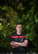 11 September 2017; Diarmuid O'Connor of Mayo poses for a portrait following a press conference ahead of the GAA Football All-Ireland Senior Championship Final at Breaffy House Hotel in Breaffy, Co Mayo. Photo by David Fitzgerald/Sportsfile