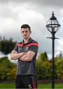 11 September 2017; Brendan Harrison of Mayo poses for a portrait following a press conference ahead of the GAA Football All-Ireland Senior Championship Final at Breaffy House Hotel in Breaffy, Co Mayo. Photo by Seb Daly/Sportsfile