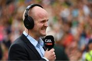 26 August 2017; Former Monaghan footballer and Sky Sports analyst Dick Clerkin during the GAA Football All-Ireland Senior Championship Semi-Final Replay match between Kerry and Mayo at Croke Park in Dublin. Photo by Ramsey Cardy/Sportsfile