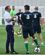 1 September 2017; Republic of Ireland manager Martin O'Neill and assistant manager Roy Keane during squad training at Boris Paichadze Dinamo Arena in Tbilisi, Georgia. Photo by David Maher/Sportsfile