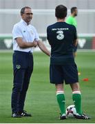 1 September 2017; Republic of Ireland manager Martin O'Neill and assistant manager Roy Keane during squad training at Boris Paichadze Dinamo Arena in Tbilisi, Georgia. Photo by David Maher/Sportsfile