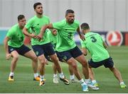 1 September 2017; Jonathan Walters of the Republic of Ireland during squad training at Boris Paichadze Dinamo Arena in Tbilisi, Georgia. Photo by David Maher/Sportsfile