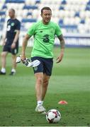 1 September 2017; Aiden McGeady of the Republic of Ireland during squad training at Boris Paichadze Dinamo Arena in Tbilisi, Georgia. Photo by David Maher/Sportsfile