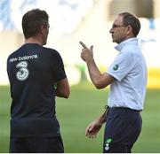 1 September 2017; Republic of Ireland manager Martin O'Neill with assistant manager Roy Keane during squad training at Boris Paichadze Dinamo Arena in Tbilisi, Georgia. Photo by David Maher/Sportsfile