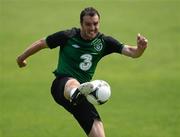 31 May 2012; Republic of Ireland's John O'Shea in action during EURO2012 squad training ahead of their Friendly International against Hungary on Monday. Republic of Ireland EURO2012 Squad Training, Borgo A Buggiano, Montecatini, Italy. Picture credit: David Maher / SPORTSFILE