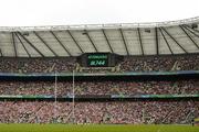 19 May 2012; A general view of Twickenham Stadium showing the attendance. Heineken Cup Final, Leinster v Ulster, Twickenham Stadium, Twickenham, England. Picture credit: Stephen McCarthy / SPORTSFILE