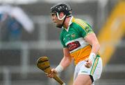 2 June 2012; Shane Dooley celebrates scoring the opening goal of the game for Offaly. Leinster GAA Hurling Senior Championship Quarter-Final, Offaly v Wexford, O'Connor Park, Tullamore, Co. Offaly. Picture credit: Ray McManus / SPORTSFILE
