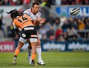 1 September 2017; Tommy Bowe of Ulster is tackled by Rosko Specman of Cheetahs during the Guinness PRO14 Round 1 match between Ulster and Cheetahs at Kingspan Stadium in Belfast. Photo by Oliver McVeigh/Sportsfile