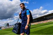2 September 2017; Jordan Larmour of Leinster ahead of the Guinness PRO14 Round 1 match between Dragons and Leinster at Rodney Parade in Newport, Wales. Photo by Ramsey Cardy/Sportsfile