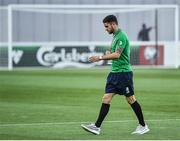 2 September 2017; Robbie Brady of Republic of Ireland before the start of the FIFA World Cup Qualifier Group D match between Georgia and Republic of Ireland at Boris Paichadze Dinamo Arena in Tbilisi, Georgia. Photo by David Maher/Sportsfile