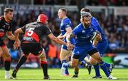 2 September 2017; Isa Nacewa of Leinster in action against Cory Hill of Dragons during the Guinness PRO14 Round 1 match between Dragons and Leinster at Rodney Parade in Newport, Wales. Photo by Ramsey Cardy/Sportsfile