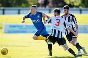 2 September 2017; Gary McCabe of Bray and Scott Smith of Elgin during the Irn Bru Scottish Challenge Cup match between Elgin City and Bray Wanderers at Borough Briggs in Elgin, Scotland. Photo by Craig Williamson/Sportsfile