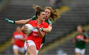 2 September 2017; Doireann O'Sullivan of Cork in action against Sarah Tierney of Mayo during the TG4 Ladies Football All-Ireland Senior Championship Semi-Final match between Cork and Mayo at Kingspan Breffni in Cavan. Photo by Sam Barnes/Sportsfile