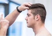 2 September 2017; Joe Ward of Ireland during his medical prior to his light heavyweight final with Julio César La Cruz of Cuba at the AIBA World Boxing Championships in Hamburg, Germany. Photo by AIBA via Sportsfile