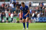2 September 2017; Jordan Larmour of Leinster during the Guinness PRO14 Round 1 match between Dragons and Leinster at Rodney Parade in Newport, Wales. Photo by Ramsey Cardy/Sportsfile
