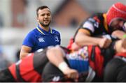 2 September 2017; Jamison Gibson-Park of Leinster during the Guinness PRO14 Round 1 match between Dragons and Leinster at Rodney Parade in Newport, Wales. Photo by Ramsey Cardy/Sportsfile