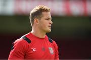 2 September 2017; Hallam Amos of Dragons ahead of the Guinness PRO14 Round 1 match between Dragons and Leinster at Rodney Parade in Newport, Wales. Photo by Ramsey Cardy/Sportsfile