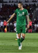 2 September 2017; Shane Duffy of Republic of Ireland during the FIFA World Cup Qualifier Group D match between Georgia and Republic of Ireland at Boris Paichadze Dinamo Arena in Tbilisi, Georgia. Photo by David Maher/Sportsfile