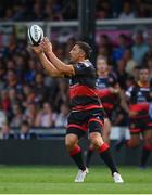 2 September 2017; Gavin Henson of Dragons during the Guinness PRO14 Round 1 match between Dragons and Leinster at Rodney Parade in Newport, Wales. Photo by Ramsey Cardy/Sportsfile