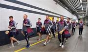 3 September 2017; The Galway team arrive prior to the GAA Hurling All-Ireland Senior Championship Final match between Galway and Waterford at Croke Park in Dublin. Photo by Brendan Moran/Sportsfile