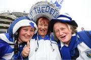 3 September 2017; Waterford supporters, from left, Shelly, Bridget and Aoife Phelan from Waterford City prior to the GAA Hurling All-Ireland Senior Championship Final match between Galway and Waterford at Croke Park in Dublin. Photo by Stephen McCarthy/Sportsfile