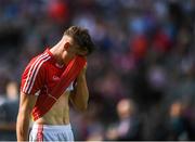 3 September 2017; Seán O'Leary Hayes of Cork dejected after the Electric Ireland GAA Hurling All-Ireland Minor Championship Final match between Galway and Cork at Croke Park in Dublin. Photo by Eóin Noonan/Sportsfile