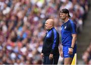 3 September 2017; Waterford manager Derek McGrath, left, and selector Dan Shanahan during the GAA Hurling All-Ireland Senior Championship Final match between Galway and Waterford at Croke Park in Dublin. Photo by Seb Daly/Sportsfile