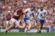 3 September 2017; Austin Gleeson of Waterford in action against Jonathan Glynn of Galway during the GAA Hurling All-Ireland Senior Championship Final match between Galway and Waterford at Croke Park in Dublin. Photo by Brendan Moran/Sportsfile