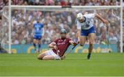 3 September 2017; Conor Cooney of Galway in action against Shane Fives of Waterford during the GAA Hurling All-Ireland Senior Championship Final match between Galway and Waterford at Croke Park in Dublin. Photo by Piaras Ó Mídheach/Sportsfile