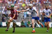 3 September 2017; Adrian Tuohy of Galway in action against Shane Bennett of Waterford during the GAA Hurling All-Ireland Senior Championship Final match between Galway and Waterford at Croke Park in Dublin. Photo by Brendan Moran/Sportsfile