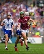 3 September 2017; Adrian Tuohy of Galway in action against Shane Bennett of Waterford during the GAA Hurling All-Ireland Senior Championship Final match between Galway and Waterford at Croke Park in Dublin. Photo by Brendan Moran/Sportsfile