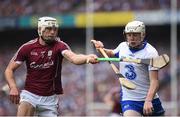 3 September 2017; Shane Bennett of Waterford in action against Gearoid McInerney of Galway during the GAA Hurling All-Ireland Senior Championship Final match between Galway and Waterford at Croke Park in Dublin. Photo by Seb Daly/Sportsfile