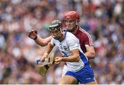 3 September 2017; Darragh Fives of Waterford in action against Jonathan Glynn of Galway during the GAA Hurling All-Ireland Senior Championship Final match between Galway and Waterford at Croke Park in Dublin. Photo by Seb Daly/Sportsfile